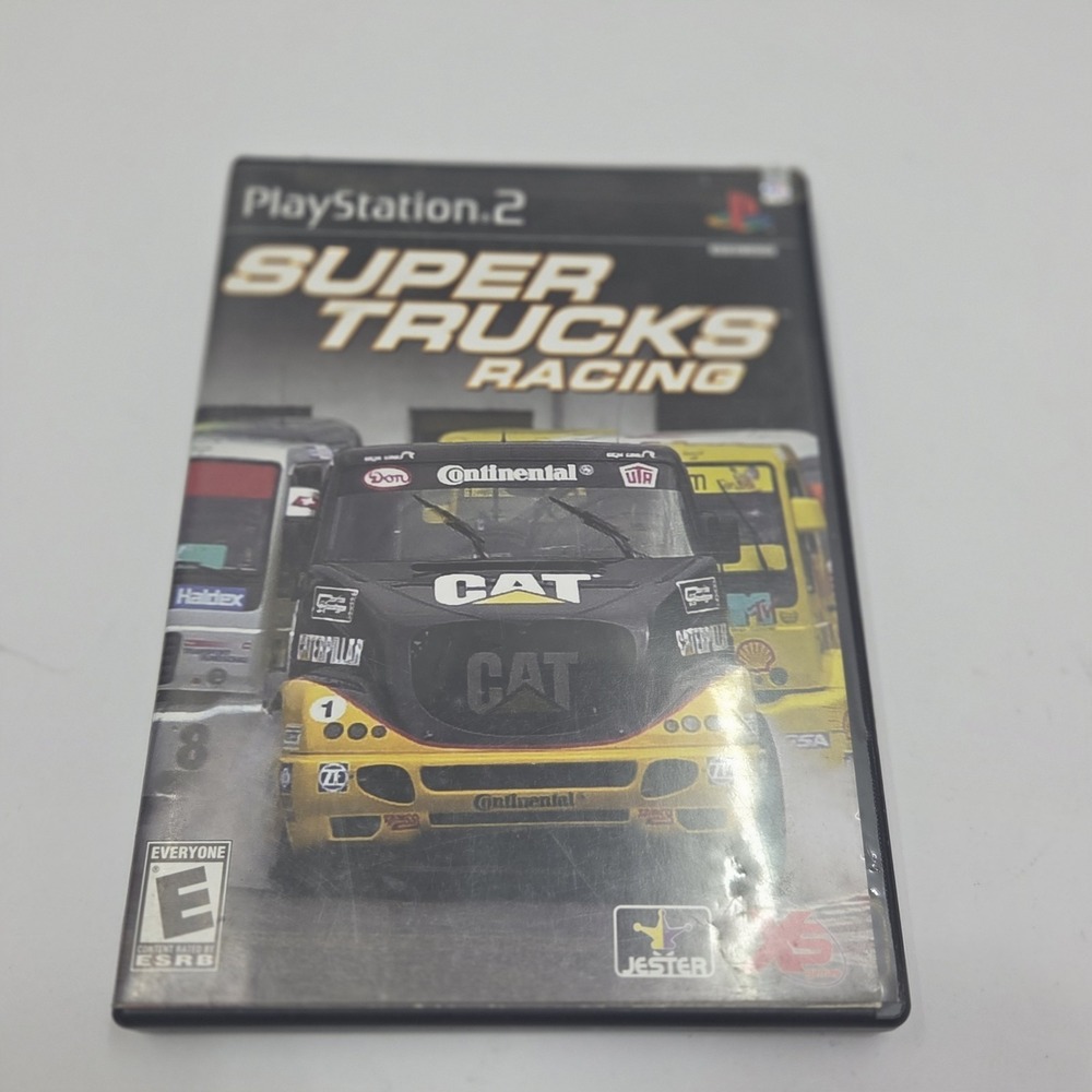 Super Trucks Racing PS2 PlayStation 2 Game Black Label Complete CIB Manual‎